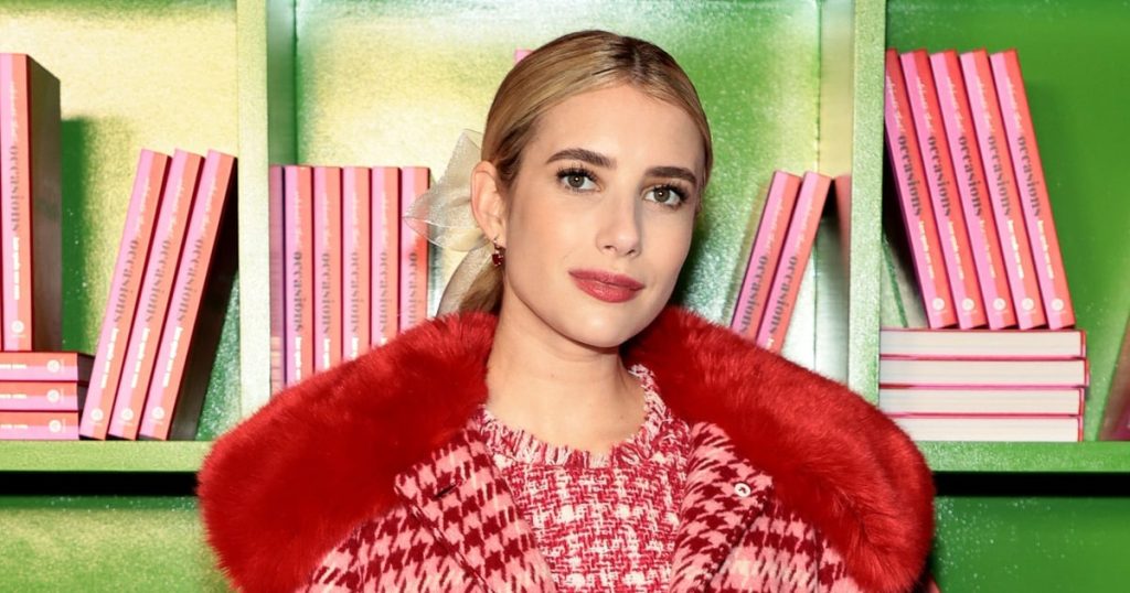 Emma Roberts’s Houndstooth Set Is What Chanel Oberlin Would Wear