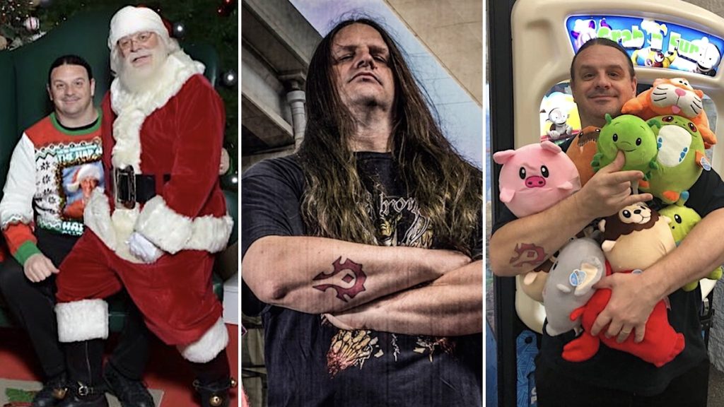 Cannibal Corpse’s Corpsegrinder meets mall Santa and wins stuffed animals