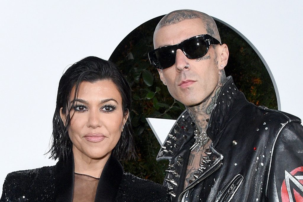 Did Travis Barker Just Get Kourtney Kardashian’s Eyes Tattooed on