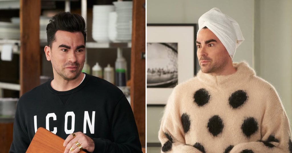 40 of David’s “Schitt’s Creek” Designer Sweaters That Will Always