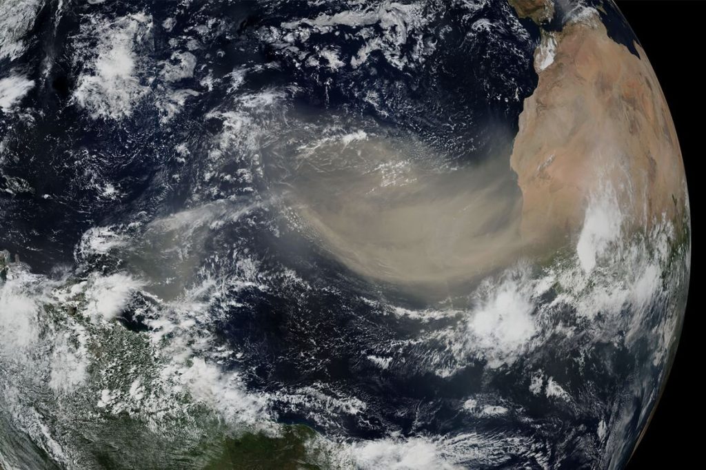 Increased atmospheric dust is masking greenhouse gases’ warming effect, finds