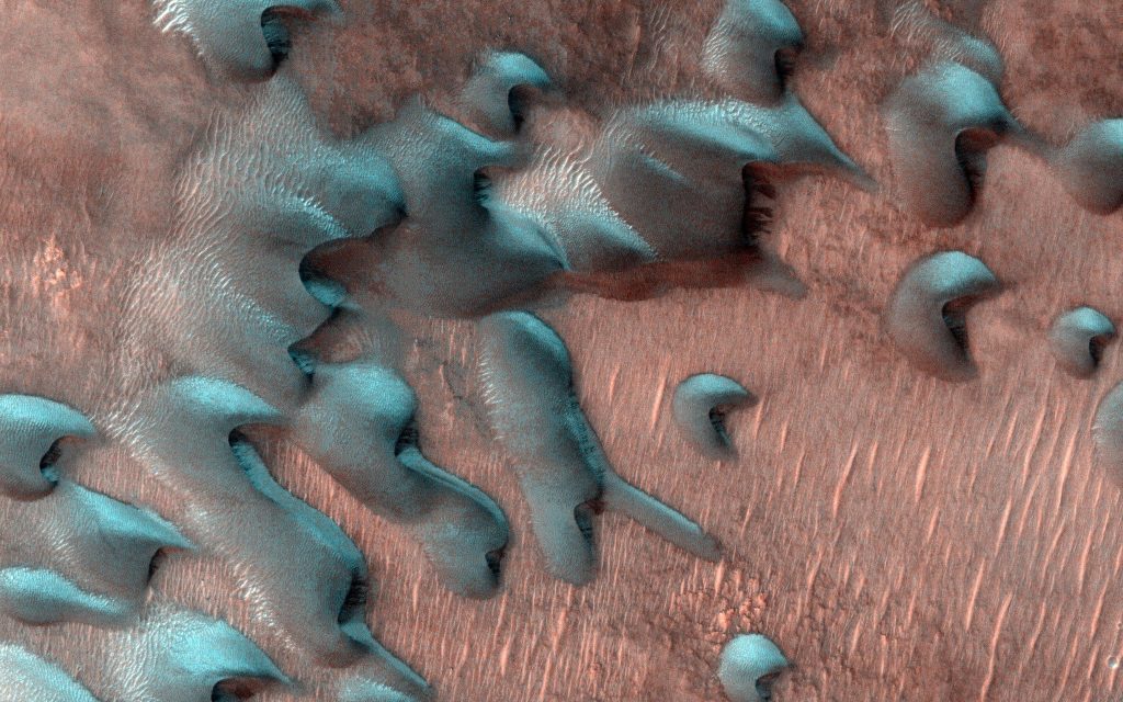 NASA explores a winter wonderland on Mars