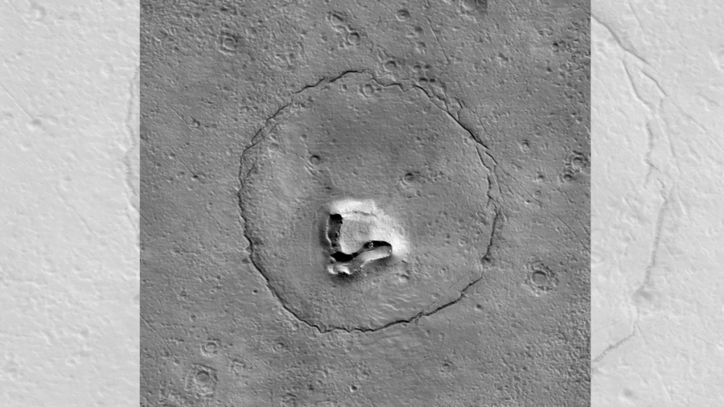 NASA spies Martian rocks that look just like a teddy