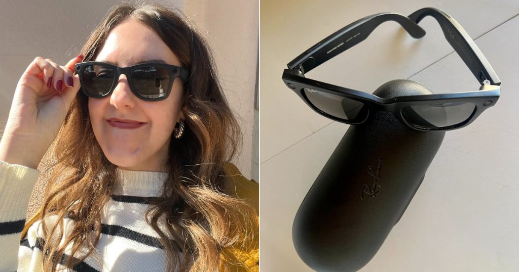 These Ray-Ban Sunglasses Have a Built-In Camera, so I Can