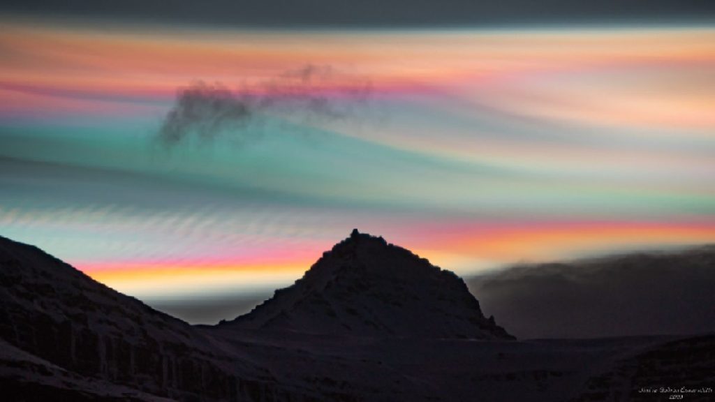 Ultra-rare ‘rainbow clouds’ light up the Arctic Circle like auroras