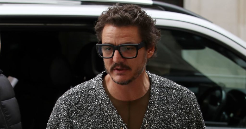 Oh, to Be Pedro Pascal’s Sparkly Cardigan