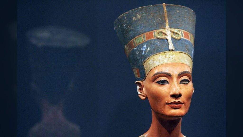 Who was Nefertiti, the ancient Egyptian queen depicted like a