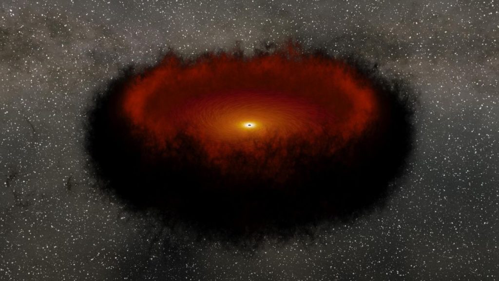 Black holes may be swallowing invisible matter that slows the