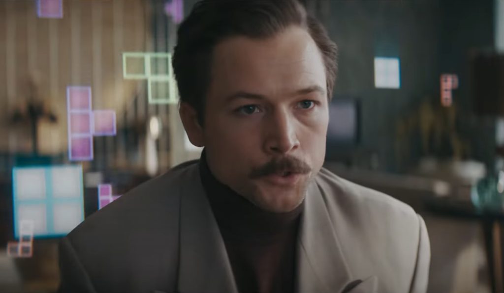 Taron Egerton wrangles the rights to Tetris from the Soviet