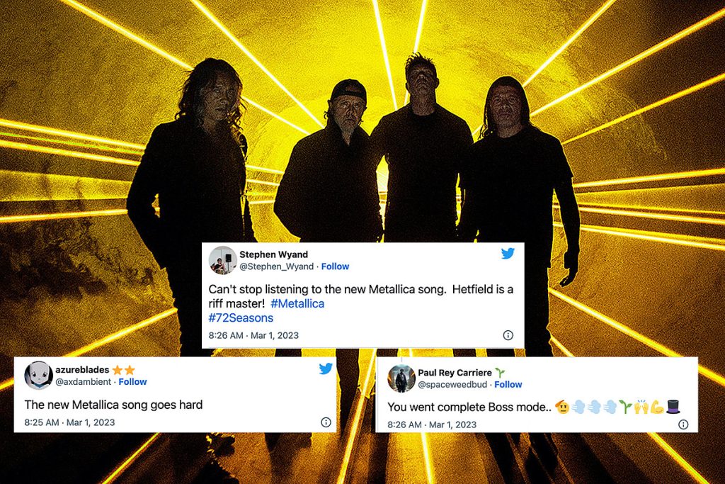 Twitter Reacts to Metallica’s ‘If Darkness Had a Son’