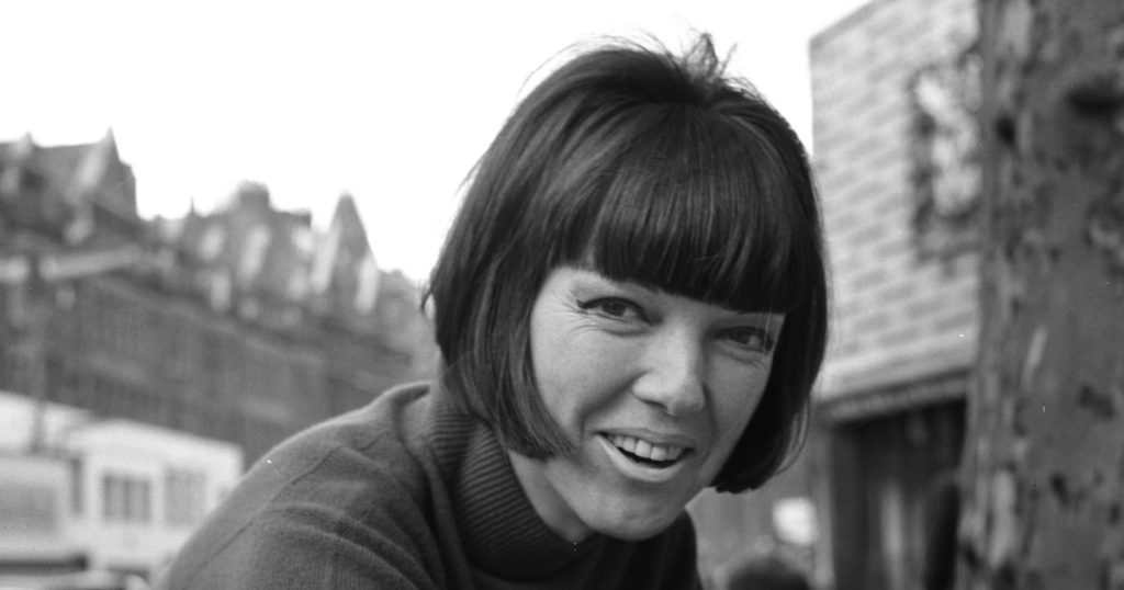 Fashion Designer Dame Mary Quant, Dubbed the “Mother of Miniskirts,”