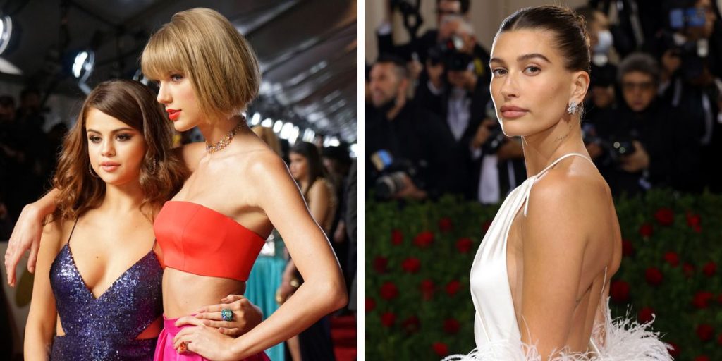 Selena Gomez Defends Taylor Swift on TikTok of Hailey Bieber