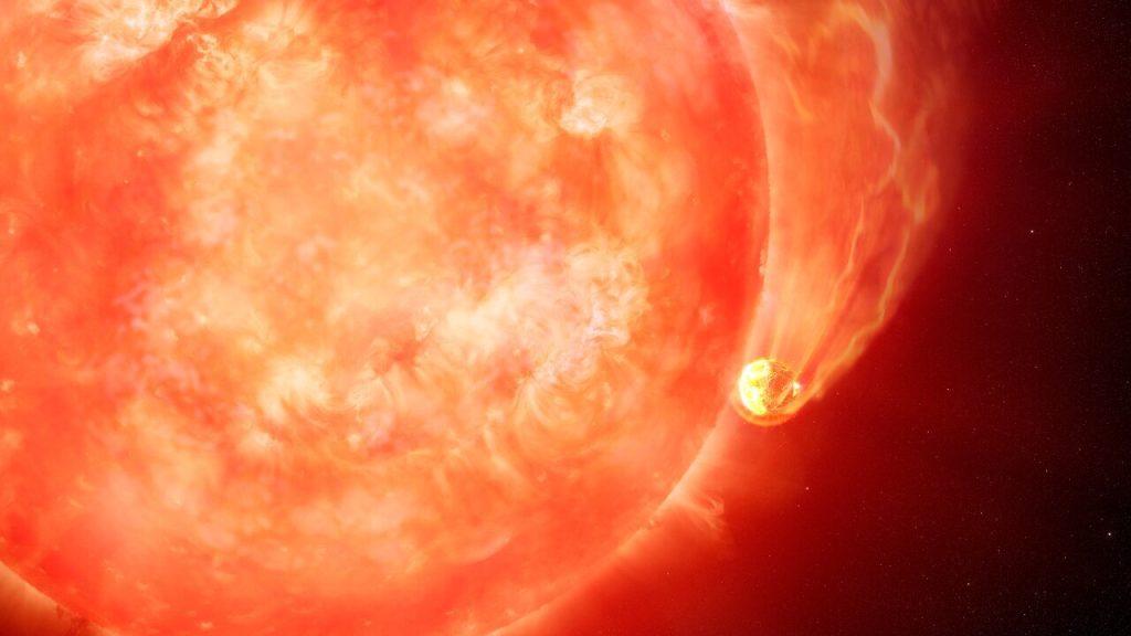 Astronomers witness star devouring a planet: Possible preview of the