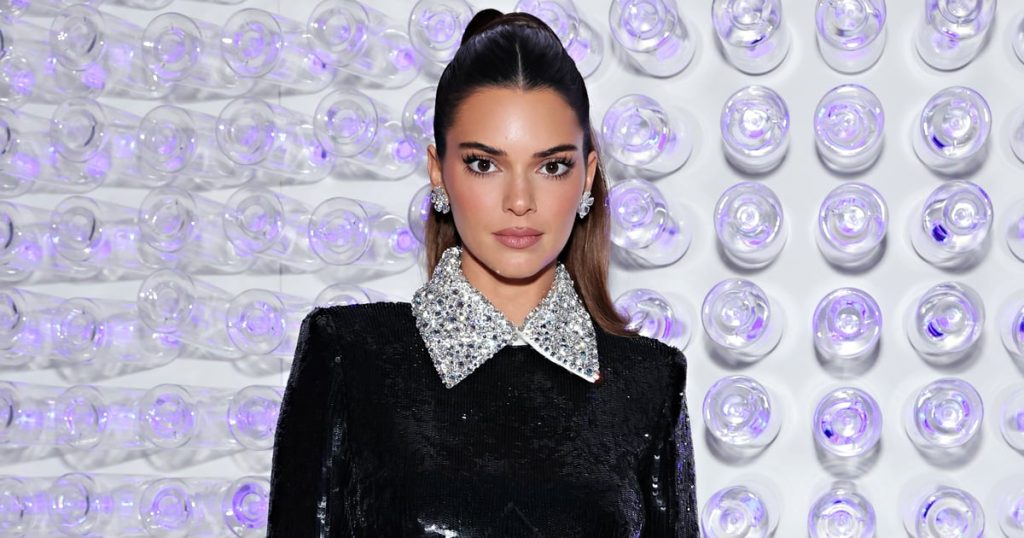 Kendall Jenner Styles an Underboob-Baring Crop Top With Briefs