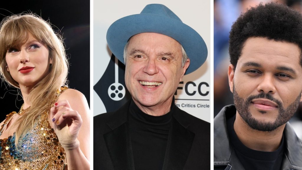 Academy Invites Taylor Swift, David Byrne, and the Weeknd to