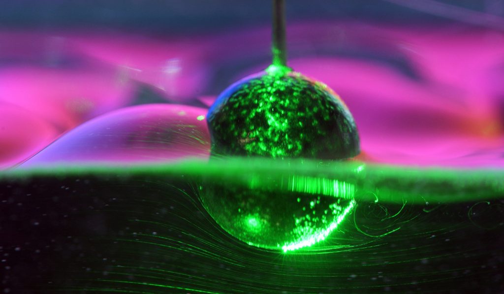 Fluid dynamics researchers shed light on how partially submerged objects