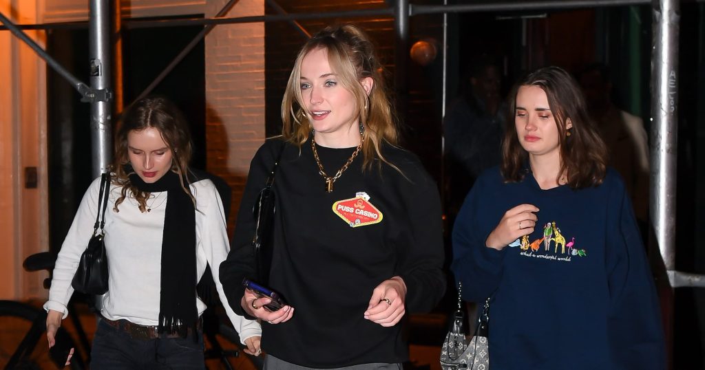 Yes, Sophie Turner Wore TikTok Merch to Dinner With Taylor