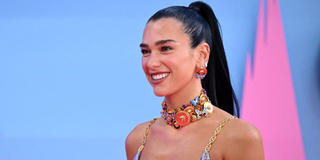 Dua Lipa Wore the Most Barbiecore Bodycon Gown for Barbie’s