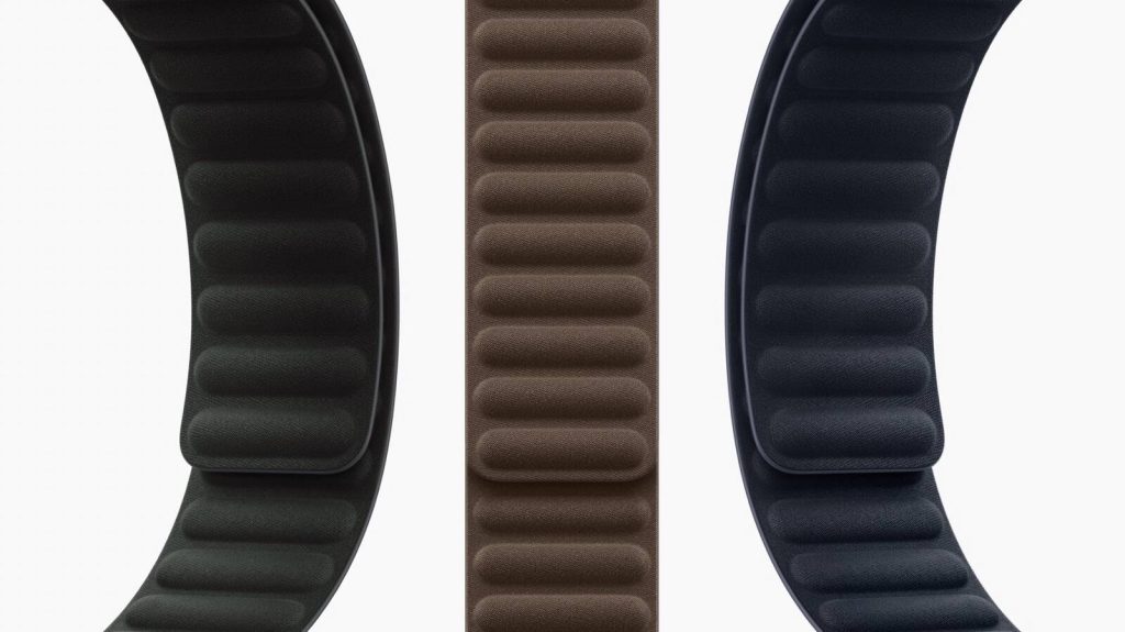 Apple announces a new FineWoven material for Apple Watch bands,