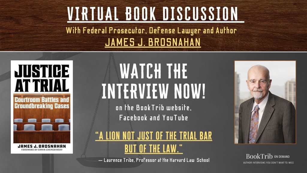 Virtual Book Discussion with Legal Legend James J