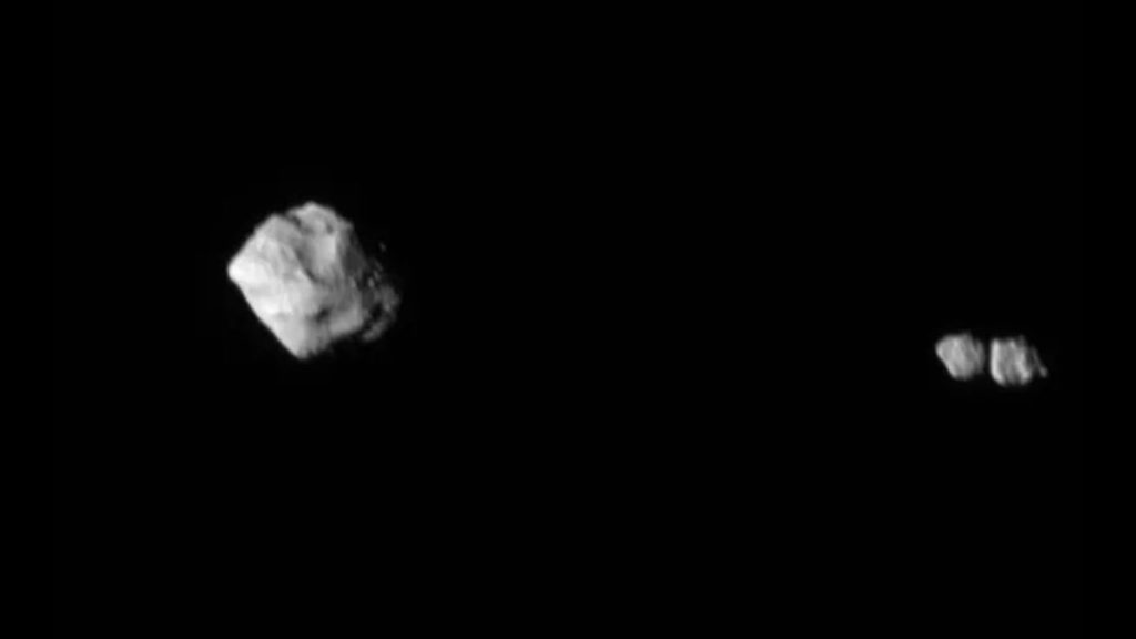 Newfound ‘moon’ around asteroid Dinkinesh is actually two tiny moons