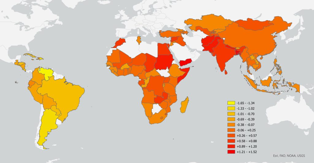 Inequality hotspot map shows where women in agriculture are hit