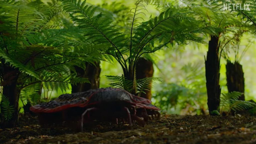 Watch ancient, giant millipede the size of a car brought