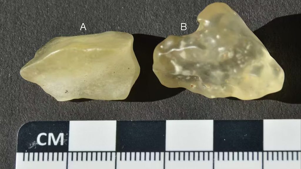 Strange yellow glass found in Libyan desert may have formed