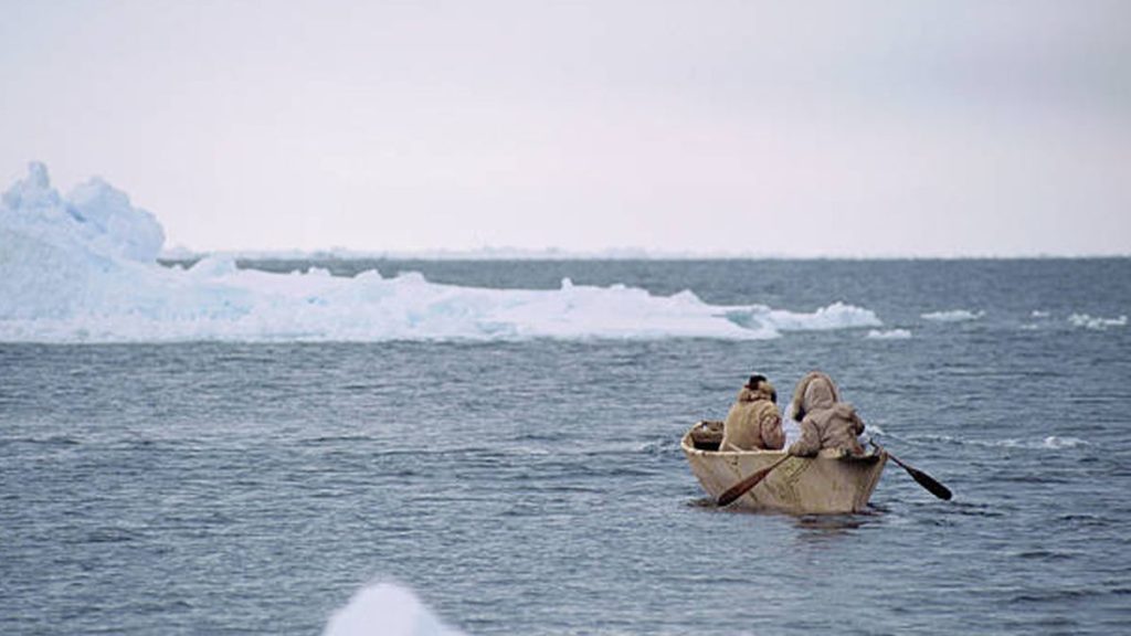 Did humans cross the Bering Strait after the land bridge