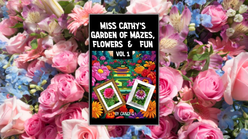 Colorful Assortment of Blooming Flowers in Fun and Mystical Mazes