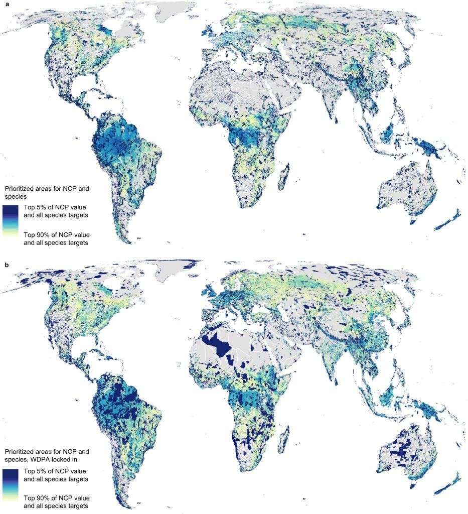 Most of the land humans need to thrive is unprotected,