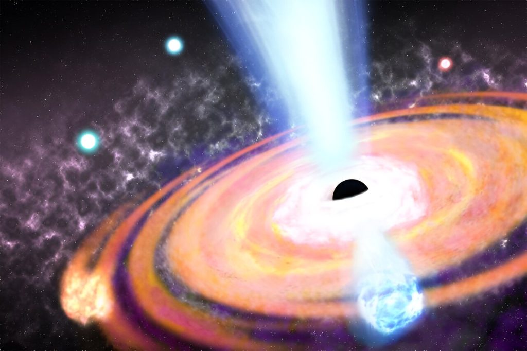 Which came first: Black holes or galaxies?