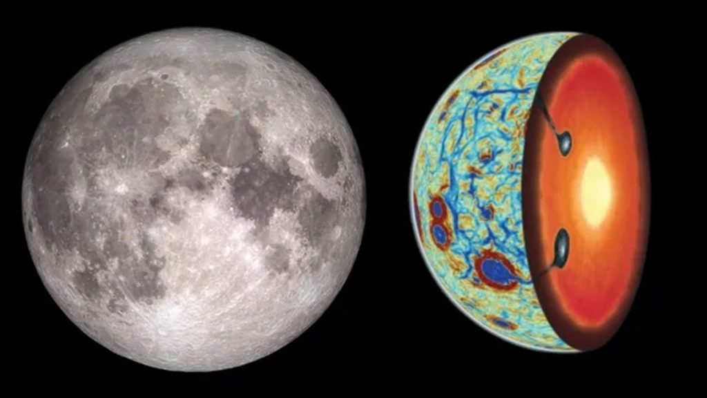 What happened when the moon ‘turned itself inside out’ billions