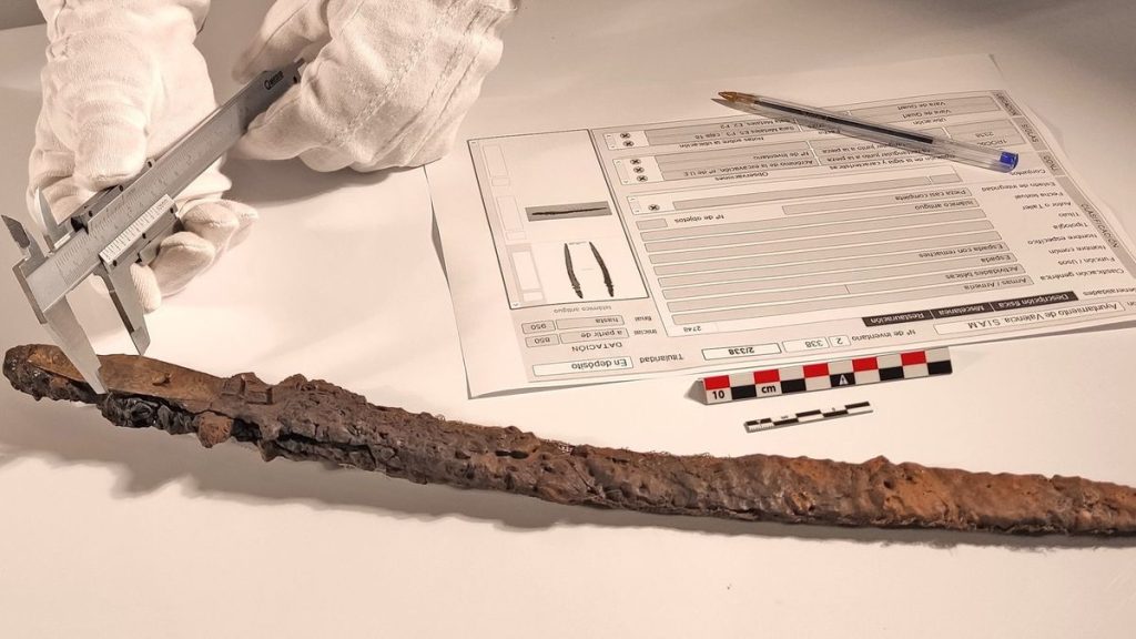 Rare ‘Excalibur’ sword from Spain dates to Islamic period 1,000