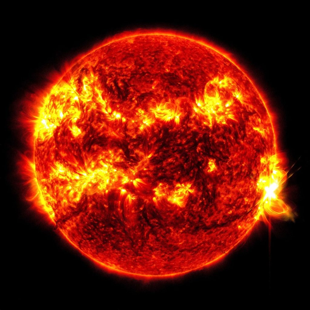 Sun Erupts with Largest Flare of This Solar Cycle, but